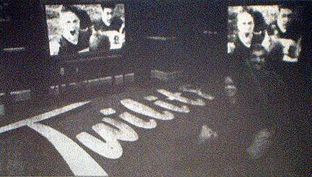 Twilite Drive-In Theatre - Twilite Marquee From Saginaw News Article 12-8-01 (newer photo)